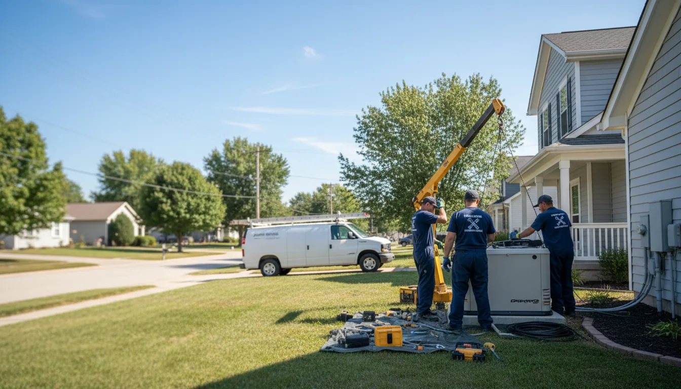 Generator Installation in Vauxhall, NJ near me